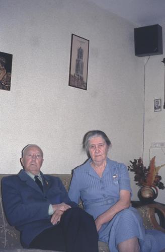 Opa en Oma van Veen